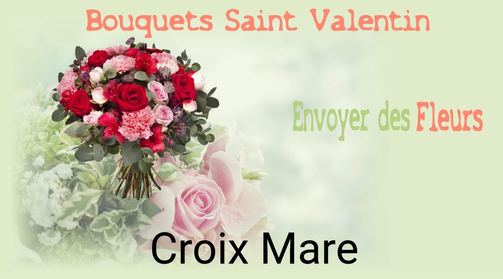 Roses de Saint-Valentin livrées à Croix-Mare